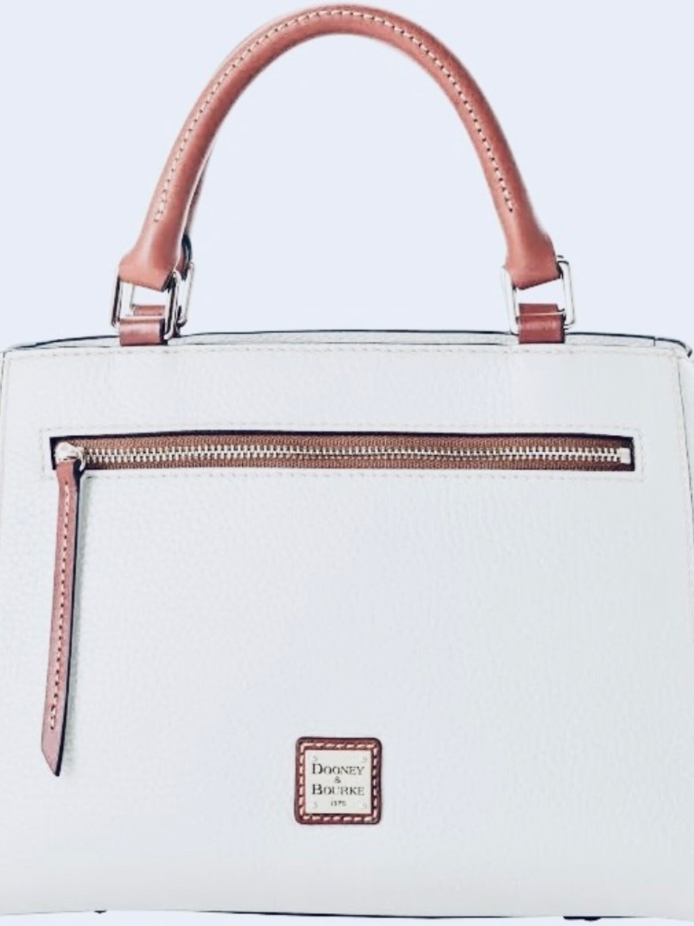Dooney & Bourke Small Pebble Leather Satchel EUC